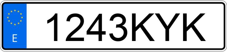 Numer rejestracyjny 1243KYK posiada RENAULT CLIO SPORT TOURER ZEN 0.9TCE ENERGY