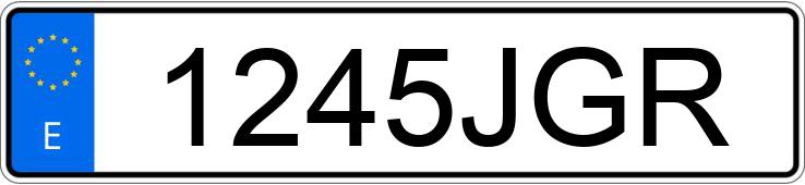 Numer rejestracyjny 1245JGR posiada HYUNDAI TUCSON