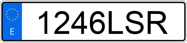 Numer rejestracyjny 1246LSR posiada PORSCHE 718 BOXSTER Numer rejestracyjny 1246LSR posiada PORSCHE 718 BOXSTER