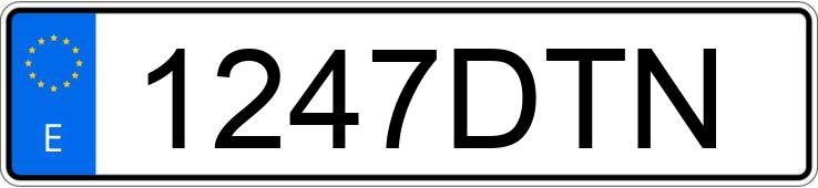 Numer rejestracyjny 1247DTN posiada LANCIA MUSA