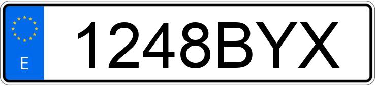 Numer rejestracyjny 1248BYX posiada SEAT LEON Numer rejestracyjny 1248BYX posiada SEAT LEON