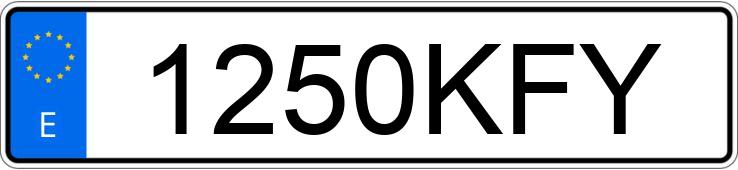 Numer rejestracyjny 1250KFY posiada VOLKSWAGEN CADDY Numer rejestracyjny 1250KFY posiada VOLKSWAGEN CADDY