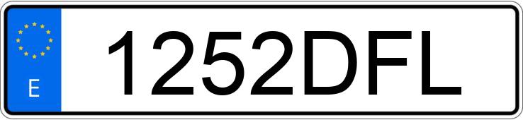 Numer rejestracyjny 1252DFL posiada VOLKSWAGEN PHAETON Numer rejestracyjny 1252DFL posiada VOLKSWAGEN PHAETON