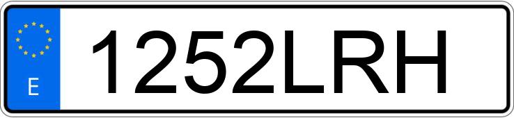 Numer rejestracyjny 1252LRH posiada KIA CEED