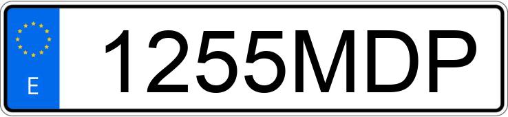 Numer rejestracyjny 1255MDP posiada PEUGEOT 308