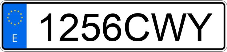 Numer rejestracyjny 1256CWY posiada SEAT LEON Numer rejestracyjny 1256CWY posiada SEAT LEON