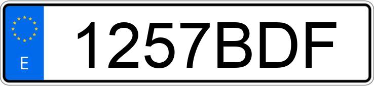 Numer rejestracyjny 1257BDF posiada AUDI A4 Numer rejestracyjny 1257BDF posiada AUDI A4