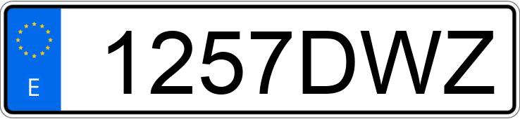 Numer rejestracyjny 1257DWZ posiada CITROEN XSARA Numer rejestracyjny 1257DWZ posiada CITROEN XSARA