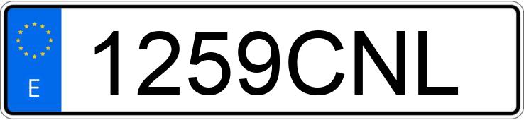 Numer rejestracyjny 1259CNL posiada VOLKSWAGEN POLO