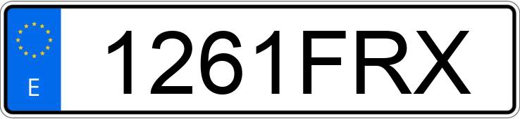 Numer rejestracyjny 1261FRX posiada SAAB 9-3 Numer rejestracyjny 1261FRX posiada SAAB 9-3