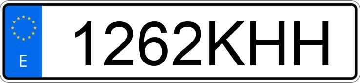 Numer rejestracyjny 1262KHH posiada NISSAN QASHQAI