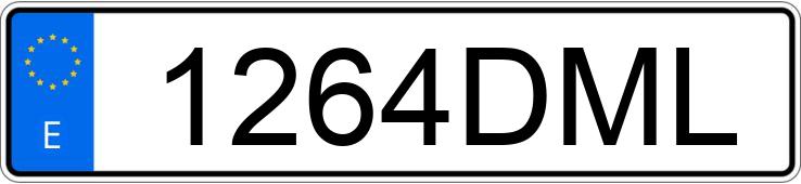 Numer rejestracyjny 1264DML posiada NISSAN ALMERA TINO Numer rejestracyjny 1264DML posiada NISSAN ALMERA TINO