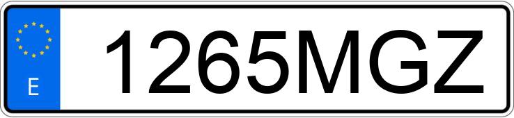Numer rejestracyjny 1265MGZ posiada HONDA SH 125I Numer rejestracyjny 1265MGZ posiada HONDA SH 125I