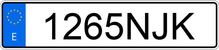 Numer rejestracyjny 1265NJK posiada FORD PUMA