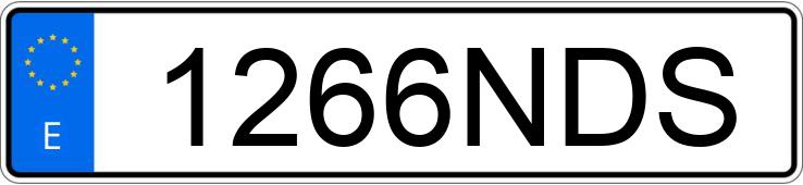 Numer rejestracyjny 1266NDS posiada NISSAN QASHQAI Numer rejestracyjny 1266NDS posiada NISSAN QASHQAI