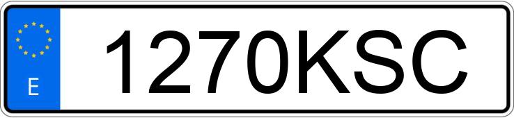 Numer rejestracyjny 1270KSC posiada FIAT DUCATO