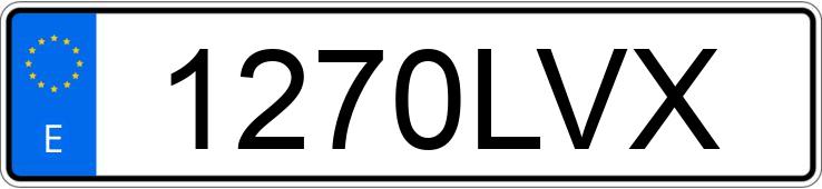 Numer rejestracyjny 1270LVX posiada AUDI A5 SPORTBACK Numer rejestracyjny 1270LVX posiada AUDI A5 SPORTBACK