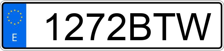 Numer rejestracyjny 1272BTW posiada SEAT TOLEDO