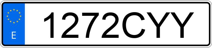 Numer rejestracyjny 1272CYY posiada VOLVO XC70
