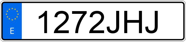 Numer rejestracyjny 1272JHJ posiada VOLKSWAGEN CROSSGOLF