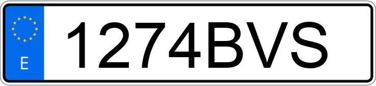 Numer rejestracyjny 1274BVS posiada CITROEN XSARA 2.0 HDI 110 PREMIER