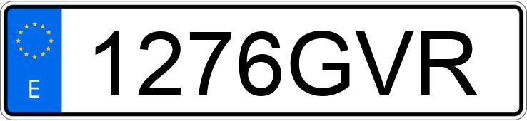 Numer rejestracyjny 1276GVR posiada CITROEN BERLINGO Numer rejestracyjny 1276GVR posiada CITROEN BERLINGO