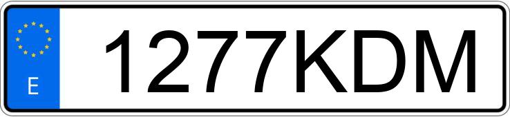 Numer rejestracyjny 1277KDM posiada MERCEDES G (463) Numer rejestracyjny 1277KDM posiada MERCEDES G (463)