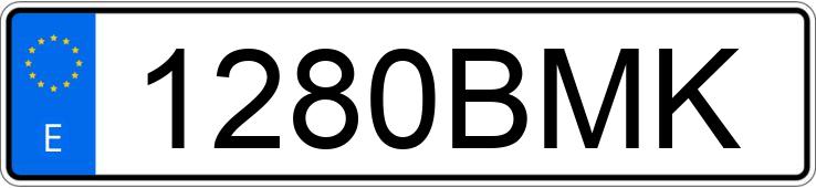 Numer rejestracyjny 1280BMK posiada SEAT TOLEDO Numer rejestracyjny 1280BMK posiada SEAT TOLEDO