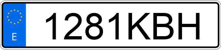 Numer rejestracyjny 1281KBH posiada RENAULT GRAND KANGOO Numer rejestracyjny 1281KBH posiada RENAULT GRAND KANGOO