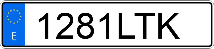 Numer rejestracyjny 1281LTK posiada MERCEDES CITAN Numer rejestracyjny 1281LTK posiada MERCEDES CITAN