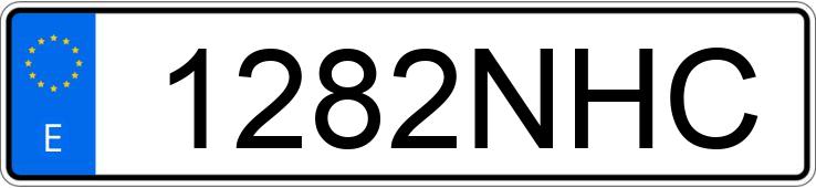 Numer rejestracyjny 1282NHC posiada SEAT IBIZA Numer rejestracyjny 1282NHC posiada SEAT IBIZA