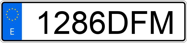 Numer rejestracyjny 1286DFM posiada CITROEN C5 Numer rejestracyjny 1286DFM posiada CITROEN C5