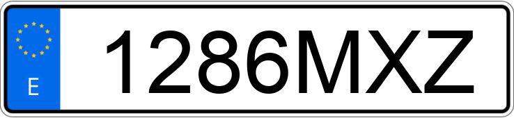 Numer rejestracyjny 1286MXZ posiada RENAULT CLIO