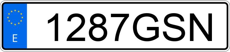 Numer rejestracyjny 1287GSN posiada HYUNDAI I20