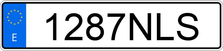 Numer rejestracyjny 1287NLS posiada VOLKSWAGEN TOUAREG