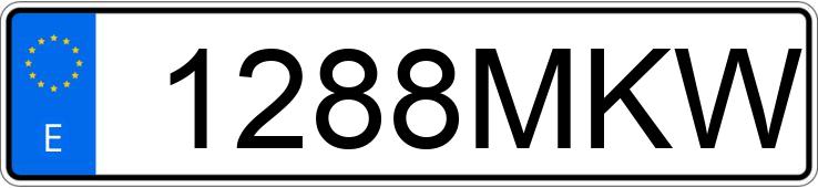 Numer rejestracyjny 1288MKW posiada FORD FOCUS