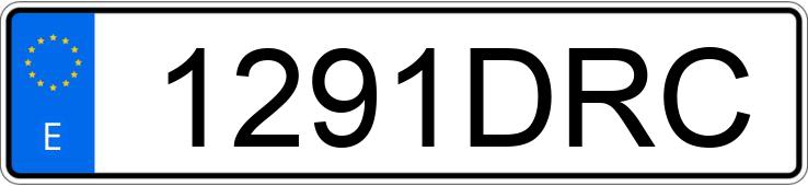 Numer rejestracyjny 1291DRC posiada VOLKSWAGEN TOUAREG