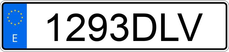 Numer rejestracyjny 1293DLV posiada CITROEN C3