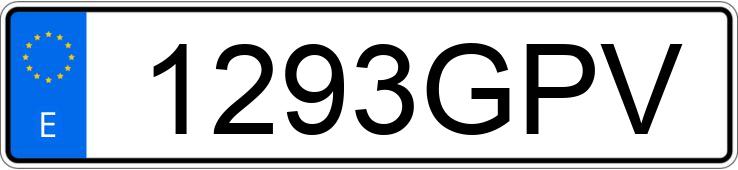 Numer rejestracyjny 1293GPV posiada ALFA ROMEO 147 Numer rejestracyjny 1293GPV posiada ALFA ROMEO 147