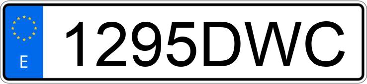 Numer rejestracyjny 1295DWC posiada RENAULT TRAFIC Numer rejestracyjny 1295DWC posiada RENAULT TRAFIC