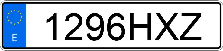 Numer rejestracyjny 1296HXZ posiada BMW SERIE 5 Numer rejestracyjny 1296HXZ posiada BMW SERIE 5