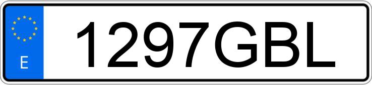Numer rejestracyjny 1297GBL posiada MINI MINI