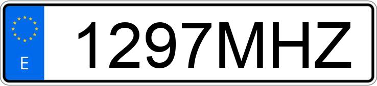 Numer rejestracyjny 1297MHZ posiada SEAT LEON