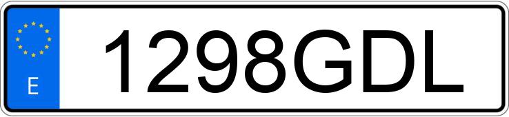 Numer rejestracyjny 1298GDL posiada PEUGEOT 207 Numer rejestracyjny 1298GDL posiada PEUGEOT 207