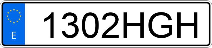 Numer rejestracyjny 1302HGH posiada PEUGEOT 207 Numer rejestracyjny 1302HGH posiada PEUGEOT 207