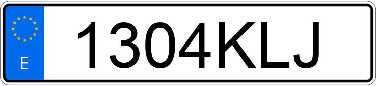 Numer rejestracyjny 1304KLJ posiada LAND ROVER RANGE ROVER VELAR