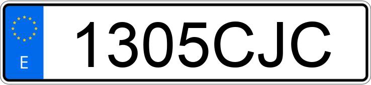 Numer rejestracyjny 1305CJC posiada NISSAN TERRANO Numer rejestracyjny 1305CJC posiada NISSAN TERRANO