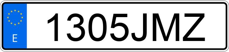 Numer rejestracyjny 1305JMZ posiada BETA EVO Numer rejestracyjny 1305JMZ posiada BETA EVO