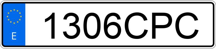 Registreringsnummer1306CPC har RENAULT MEGANE