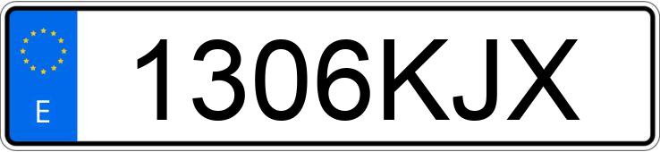 Numer rejestracyjny 1306KJX posiada AUDI A3 SPORTBACK Numer rejestracyjny 1306KJX posiada AUDI A3 SPORTBACK